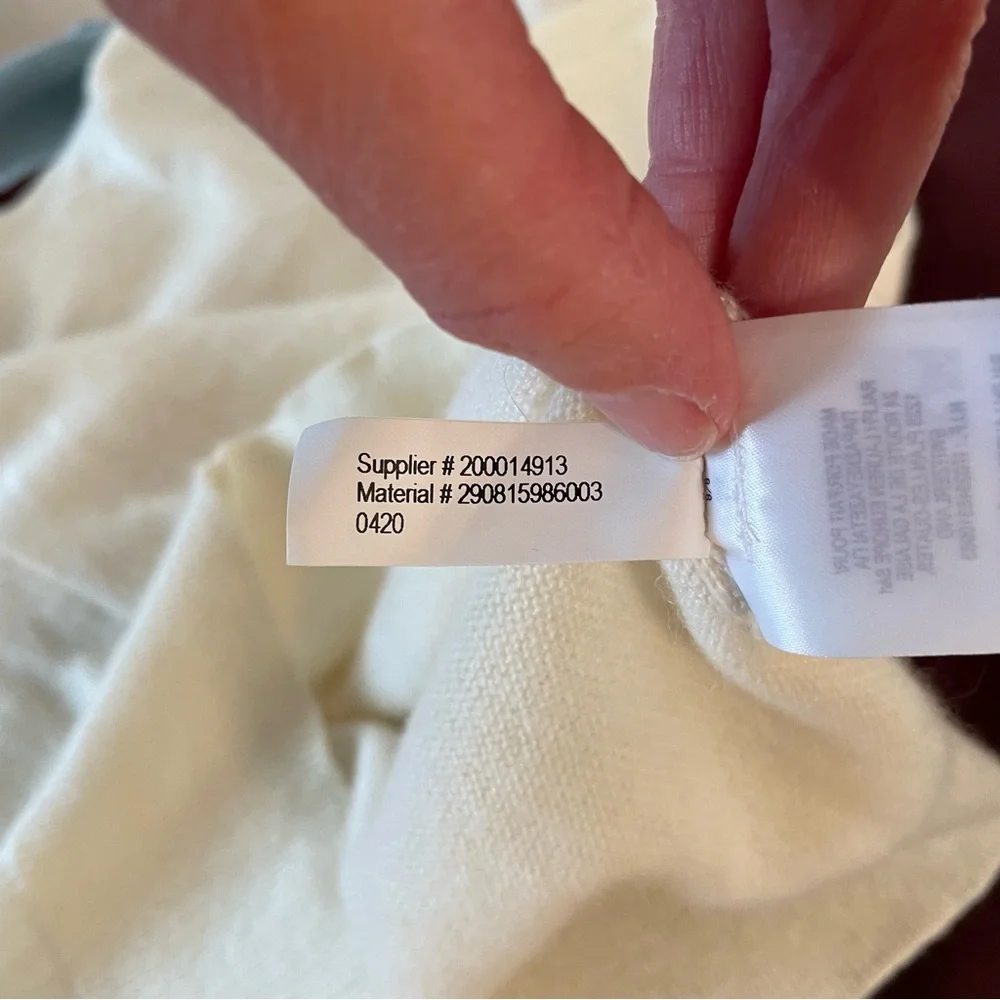 Ralph Lauren Top Sleeveless Tank Cashmere Luxury Purple Label Cream Ivory Small - Picture 10 of 12